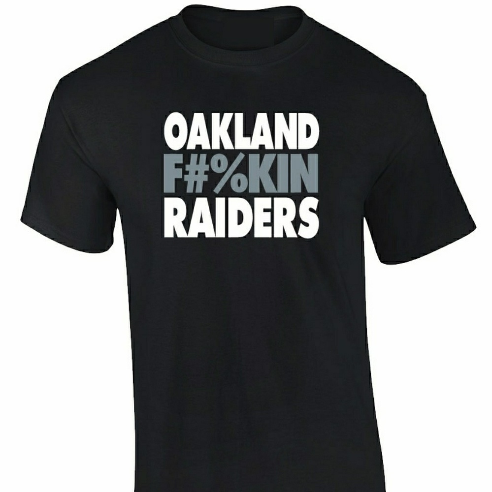 Nrw Oakland F#%kin Raiders shirt